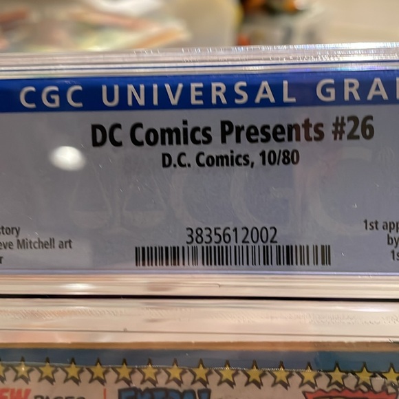 1980 DC Comics Presents #26 CGC rated 4.0 NEWSTAND - Picture 6 of 6